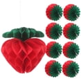 thumbnail image 4 of IDEANATEGRATE 10Ud Decoraciones De Fresa Para Fiesta Con Colgante Y Material Premium, 4 of 8