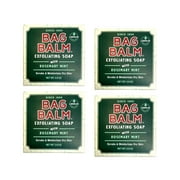 Bag Balm Exfoliating Soap with Rosemary Mint, 3.9 Ounce - Pack of 4