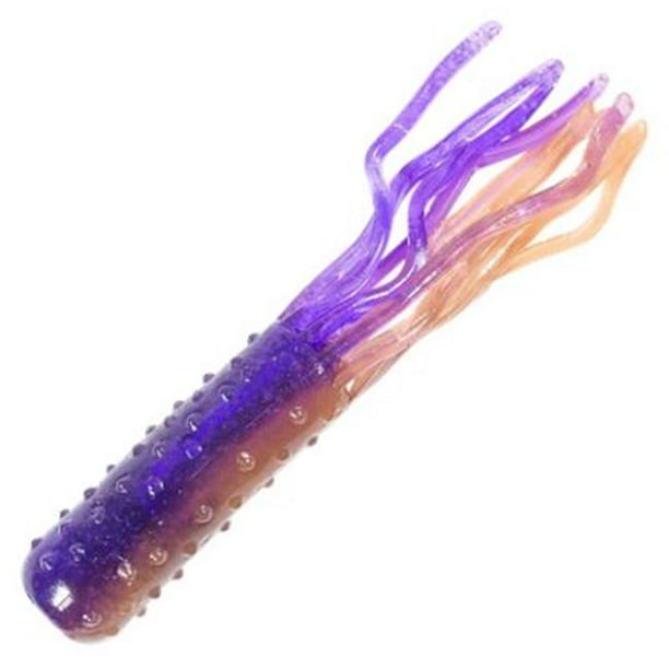 2.75 in. TRD Tubez Lures, Peanut Butter & Jelly Pack of 6 Walmart