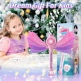 thumbnail image 4 of CEDQ Bubble Wands for Kids Girls - Light Up Thrilling LED & Sound Effect, Outdoor Party Birthday Princess Bubble Machine Toys for Toddlers, Gift for Girls Age 3 4 5 6 7 8 Year Old(Pink), 4 of 9
