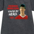 thumbnail image 2 of Ferris Bueller's Day Off - Ferris My Hero - Toddler And Youth Girls Fleece Dress, 2 of 4