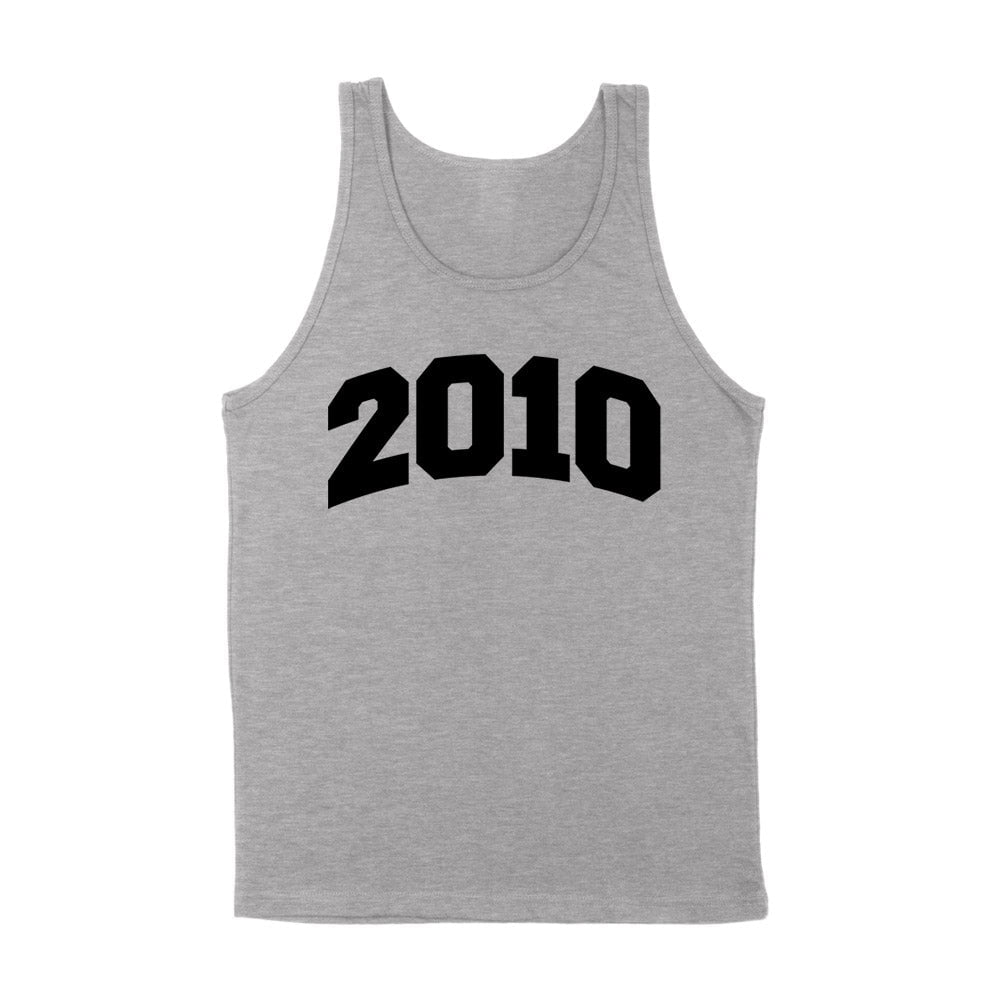 2010 College Style Tank Top Unisex Large Grey - Walmart.com