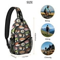 thumbnail image 5 of Sushi Lover's Sling Bag Anti-Theft Crossbody Chest Pack for Hiking, Biking & Travel Spacious & Organized Japanese Foodie Gear, 5 of 6