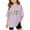 Purple, variant on First Day Of School Shirt Boys Girl Preschool To 5th Grade Trendy Short Sleeve Cotton T-Shirt Party Gift Summer Clothes