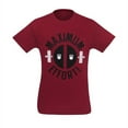 thumbnail image 3 of Deadpool tsdpmaximumeffort-l Maximum Effort Mens T-Shirt - Large, 3 of 4