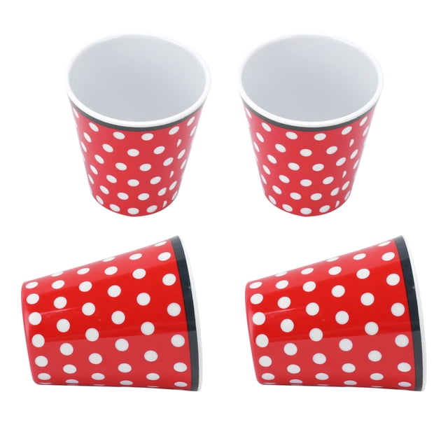 Taza De Leche, Taza De Melamina De Porcelana De Imitación De 4 Piezas Para El Hogar Para Estudiantes Para Restaurante Para La Escuela