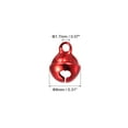 thumbnail image 2 of 8mm Small Jingle Bells for Craft DIY Christmas Vacuum Plating Red 80 Pack, 2 of 5