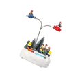 thumbnail image 1 of Christmas Village Scene Musical LED Light Rotating Ornament Snow Village Holiday gifts Kids, 1 of 9