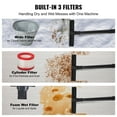 thumbnail image 3 of KFFKFF Wet/Dry Shop Vacuum 5 Gallon 6-HP with Accessories 2-in-1 Crevice Nozzle, 3 of 9