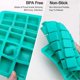 thumbnail image 3 of Square silicone candy molds for chocolate, chocolate, truffles, ganache, 3 of 5