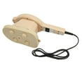 thumbnail image 4 of Electric Handheld Massager With 3 Massage Heads Heating Iron Shape Percussion Body Massager For Back, 4 of 5