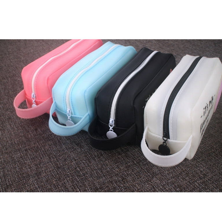 Wholesale Large Capacity Silicone Silicone Pencil Case Pouch With Zipper  Ideal For Students And Stationery Needs From Luckies, $2.16