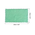 thumbnail image 2 of 6Pcs Kitchen Dish Towel 9.8" Absorbent Coral Fleece Dish Cloth, Pink Green, 2 of 5