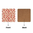 thumbnail image 2 of Xecao Tomatoes And Chili for MDF Cork Coaster 4 Pcs,Drink Coasters,Suit for House Warming Gifts New Home ,Coffee Table Decor-Square, 2 of 7