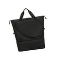 thumbnail image 1 of Bolsa de tenis expandible con correa de hombro ajustable y desmontable, multiusos negro, 1 of 8