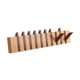 thumbnail image 5 of Perchero de pared para piano, gancho decorativo para pared de entrada, abatible, para colgar toallas, abrigos, sombreros, sala de estar 10 claves, 5 of 9