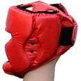 thumbnail image 7 of Manunclaims Pro Headgear Boxing MMA Muay Thai, Removable Face Grill, Head Guard Sparring Grappling Martial Arts, Full Face Protection, Taekwondo Karate Training Helmet, Ear Nose Mouth Protector, 7 of 7