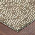 thumbnail image 3 of Addison Rugs Chantille Indoor/Outdoor Transitional Geometric Brown Machine Washable Rectangle Rug, 5' x 7'6", 3 of 8