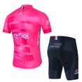 thumbnail image 2 of Ensemble de Maillot de Cyclisme pour Homme Summer INS PRO TEAM avec Bretelles, Tenue Ropa avec Coussinet en Gel, VTT Bicyclette Rouge, 2 of 4