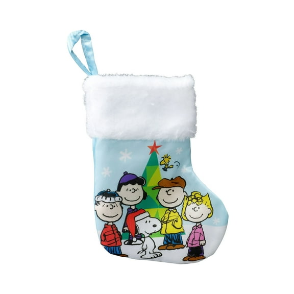 Disney Christmas Mini Satin Stocking Peanuts by Ruz