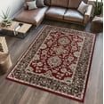 thumbnail image 2 of MDA Home Hollywood Red Traditional Polypropylene Area Rug - 8'1" x 10'5", 2 of 5