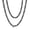 03. Black, variant on PROSTEEL Figaro Chain Necklace 6mm 18 Inches 14K Gold Plated Birthday Valentines Day Jewelry Gift for Men Women Adults Age