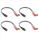 thumbnail image 1 of 4X 2 Macho A Hembra 3,5 mm Jack Aux Cable de Audio Estereo, 1 of 5
