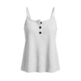thumbnail image 5 of BUIGTTKLOP Camisole Tops for Women Sleeveless Shirts Adjustable Spaghetti Strap Tank Tops Scoop Neck Dressy Casual Blouses Pleated Tunic Tops, 5 of 5