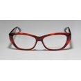 thumbnail image 3 of NEW BARTON PERREIRA SEXTON WOMENS/LADIES CAT EYE FULL-RIM RED CAT EYE HIGH-END SLEEK FRAME DEMO LENSES 54-15-138 EYEGLASSES/EYEGLASS FRAME, 3 of 9