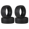 thumbnail image 1 of Vogacara Neumáticos de rueda para vehículos de carretera resistentes al desgaste de 1,9 pulgadas 1/10 para TT02 94122 Kits de construcción modelo, 1 of 6