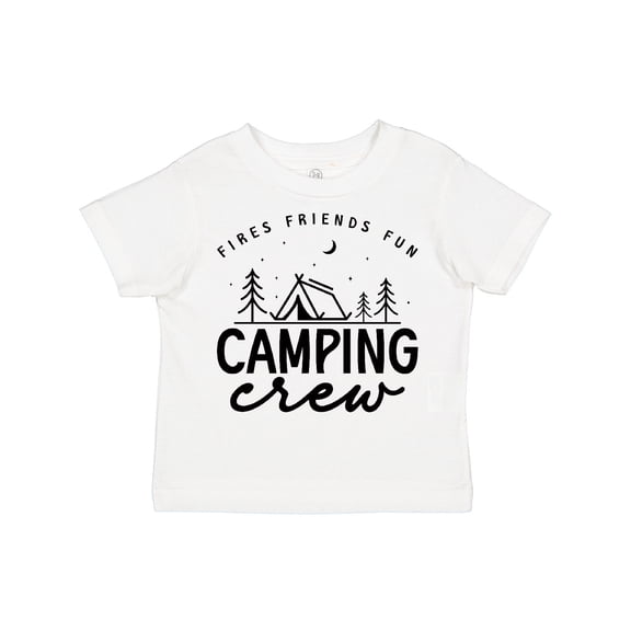 Inktastic Camping Crew Boys or Girls Toddler T-Shirt