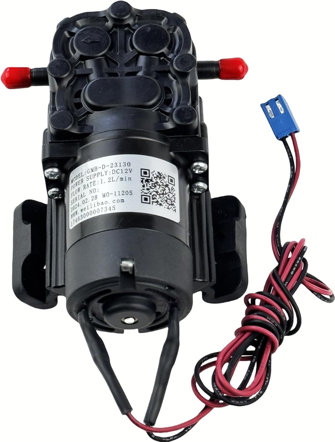 Aniceparthy GMB-D-23130 Water Pump DC 12V 1.2L/min for Avalon, Primo, Brio Bottom Loading Bottled Water Cooler Dispenser