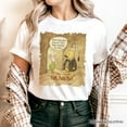 thumbnail image 5 of Edgar Allan Pooh T-Shirt, Vintage Halloween Mystery Piglet and Eeyore Tale Tee, 5 of 8