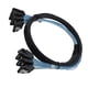 thumbnail image 2 of Cable de disco duro aleatorio de color Cable de 7 pines SATA a SATA 3.0 Cable de datos de alta velocidad de transmisión de datos de 6 Ghps, 4 cabezales, 1 m Inevent EL002450-04, 2 of 7
