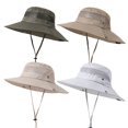 thumbnail image 5 of Chapeau de Soleil pour Femmes Chapeau de Randonnée d'Été Extérieur Casquette de Protection Pliable, 5 of 5