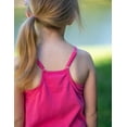 thumbnail image 3 of Oudiya Girls Summer Dress with Shorts Spaghetti Straps Romper Dresses with Pockets for Kids 5-15 Y, 3 of 8