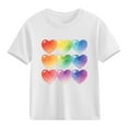thumbnail image 1 of hengsof T-shirt de Base à Manches Courtes pour Enfants, 1 of 3
