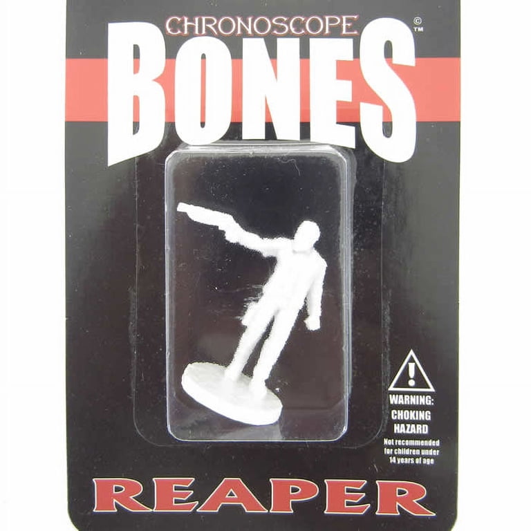 Reaper Miniatures Chronoscope Rex - Dark Future Hero 28mm Scale Unpainted Miniature Figure