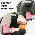 thumbnail image 4 of Uemuo Hand Drawn Snake Printed Car Back Seat Protector,2 Pcs Backseat Car Organizer, Kick Mats Back Seat Protector , Back Seat Organizer for Kids, 4 of 8