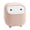 Pink-17cmx17cm, variant on SUYOLL Cute Press Type Mini Desktop Trash Can Double Layer With Lid For Home Office Small Spaces Green