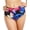 Hibiscus Multi, variant on Women's Swim High Waisted Bathing Suit Bottoms Swimsuit Separates