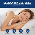 thumbnail image 3 of Linteum Textile Supply White Bed Sheets – Soft and Comfortable Spa & Massage Flat Sheets 250 Thread Count Top Sheets for Hotels, Home, Hospitals, Spas & Rental Properties (6 Pack, 66x115 Inches), 3 of 8