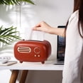 thumbnail image 5 of Caja de pañuelos de radio, caja de pañuelos vintage creativa., 5 of 5