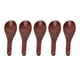 thumbnail image 1 of Cuchara De Cocina, Cuchara De Madera, 5 Piezas, Color De Pintura Antigua, Textura única Para Degustar Para Revolver ANGGREK Wooden Spoon for Cooking, 1 of 8
