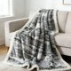 thumbnail image 1 of Manta de franela suave para sofá – Manta ligera y acogedora para sofá, cama y uso en todas las estaciones | Manta de microfibra cálida, suave y lavable a máquina para sala de estar, dormitori, 1 of 6