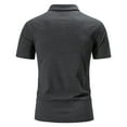 thumbnail image 4 of Fashion Business Shirts for Mens Plus Size Style Embroidered Short Sleeve Printed Shirt Blouse Save to 65% off!, 4 of 9