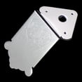 thumbnail image 3 of lionlar Mandolin Tailpiece Bridge Tail Flower Pattern Metal 47x48, 3 of 7