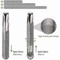 thumbnail image 3 of Tea Filter, Stainless Steel Infusers Stainless Steel Tube Herb Spice Strainer Tea Filter And Lid Universal For Teapot, Mug, Cup, Bottle -, 3 of 3
