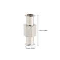 thumbnail image 2 of unbranded 4Ud Luer Lock De Metal Para Uso En Laboratorios Y Procesos Industriales, 2 of 8