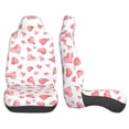 thumbnail image 4 of Fotbe Hearts Pattern Automotive Seat Covers for Cars Trucks and SUVs – Car Seat Covers for Front Seats,Protective Seat Covers,Vehicle Seat Covers, Set of 2, 4 of 9